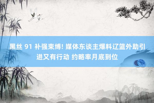 黑丝 91 补强束缚! 媒体东谈主爆料辽篮外助引进又有行动 约略率月底到位