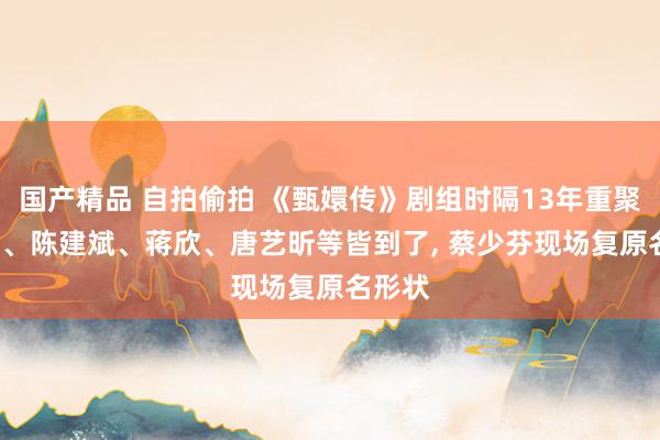 国产精品 自拍偷拍 《甄嬛传》剧组时隔13年重聚， 孙俪、陈建斌、蒋欣、唐艺昕等皆到了， 蔡少芬现场复原名形状